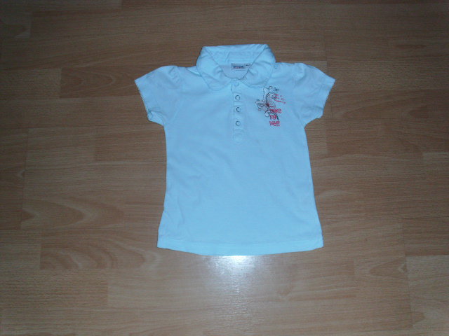 T-Shirt von Cri-Cri, hellblau mit Motiv, Gr. 86 REDUZIERT