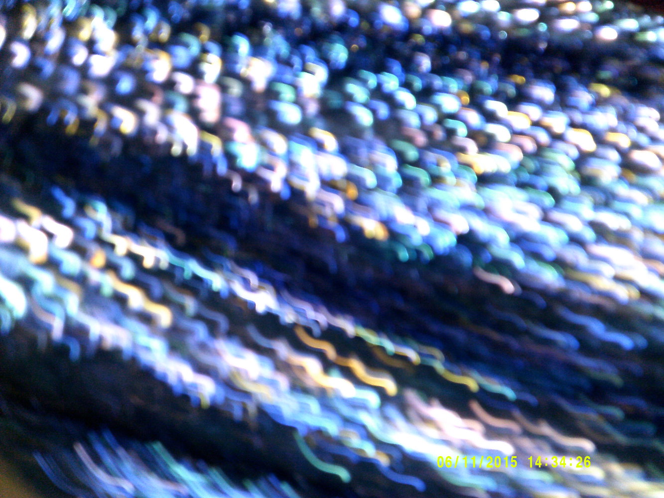 Vintage Gllitzer-Samtjacke