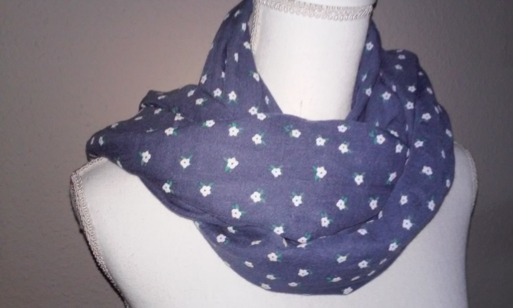 Schal Tuch Schaltuch Baumwolle Schultertuch Stola 