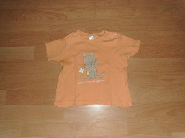 T-Shirt von Baby Club, orange mit Motiv, Gr. 86 Angebot