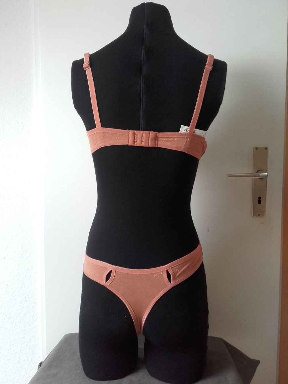 Garel, Olimpia Set braun mit Tanga, 75B/M