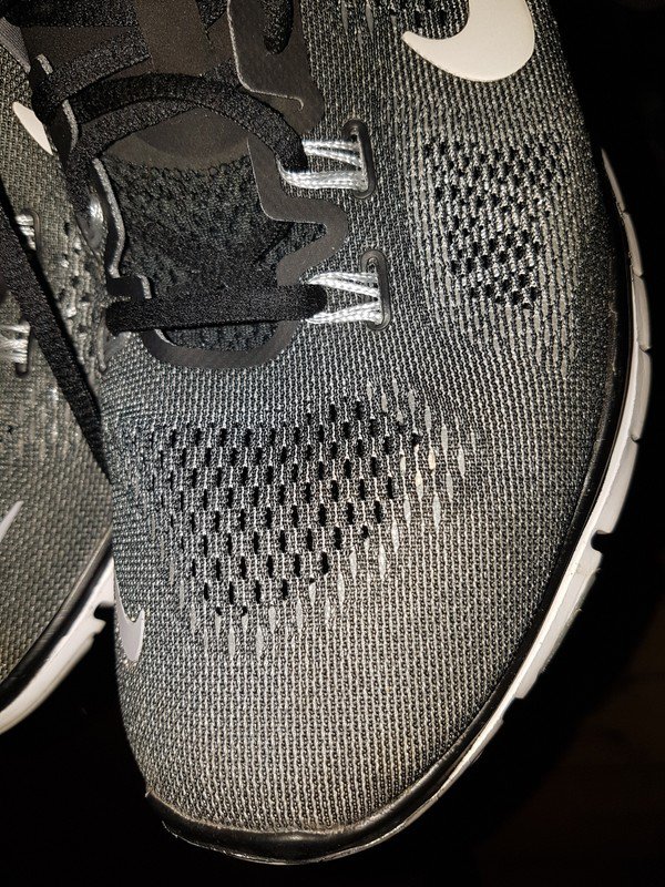 Nike Free 5.0 Silber schwarz selten getragen Gr. 41
