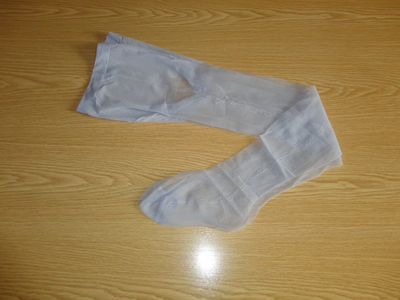 Strumpfhose blau eisblau Damen 38 40