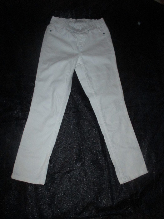 NEU Pinup Style Capri Jeans Hose mit Gummizug 