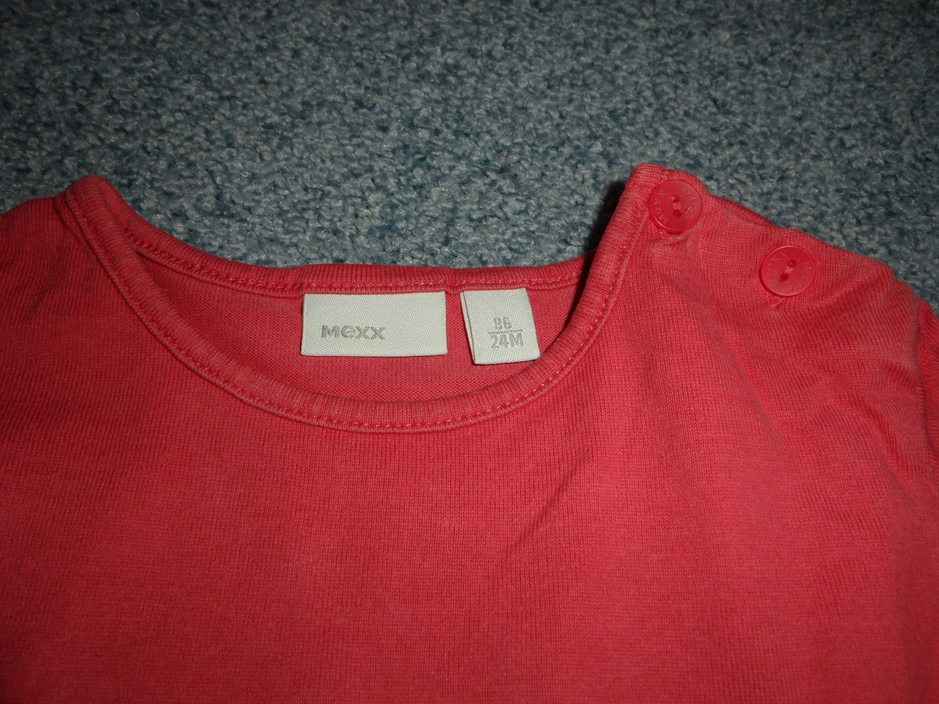 Mexx zuckersüßes Langarmshirt Bluse Gr. 86