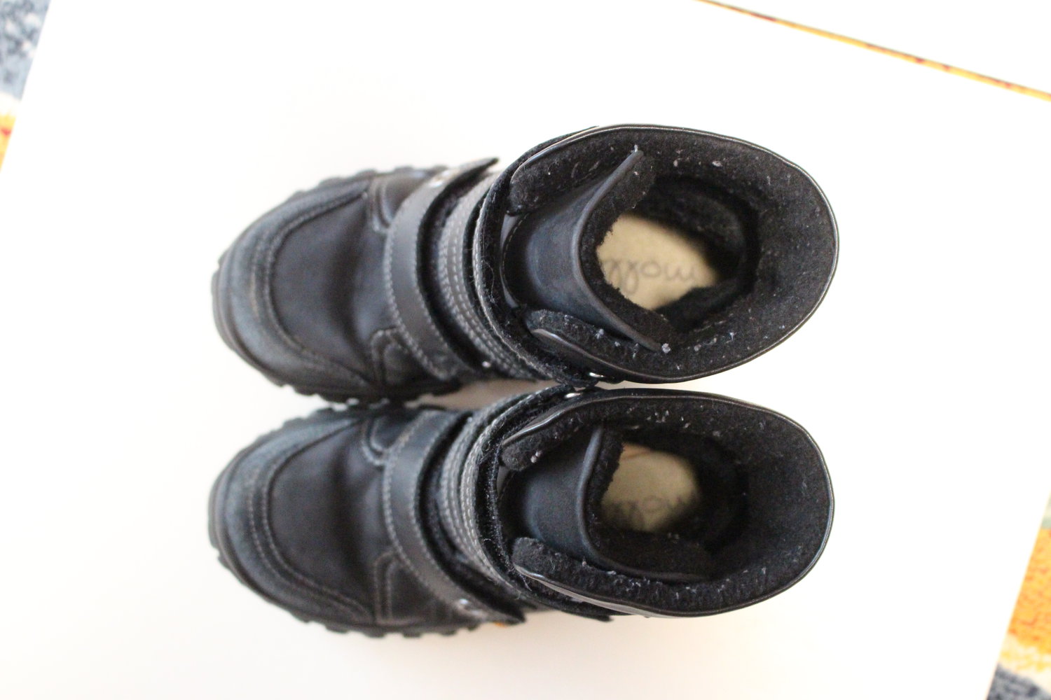 224. Winterlederstiefel von Mollio, Gr. 31