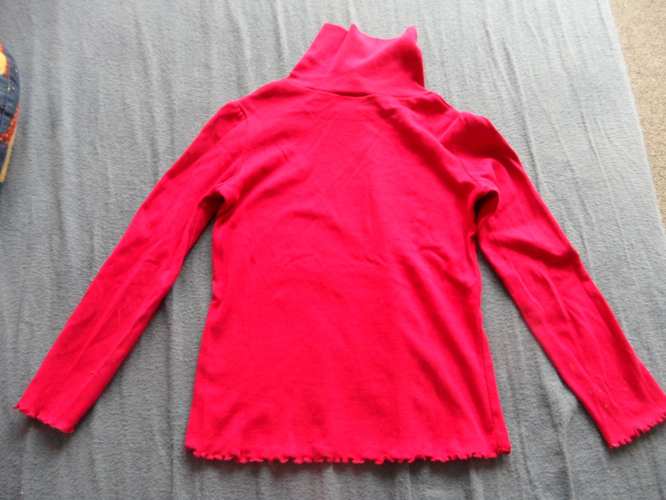 pinker Rolli Rollkragen-Shirt Gr. 110/116