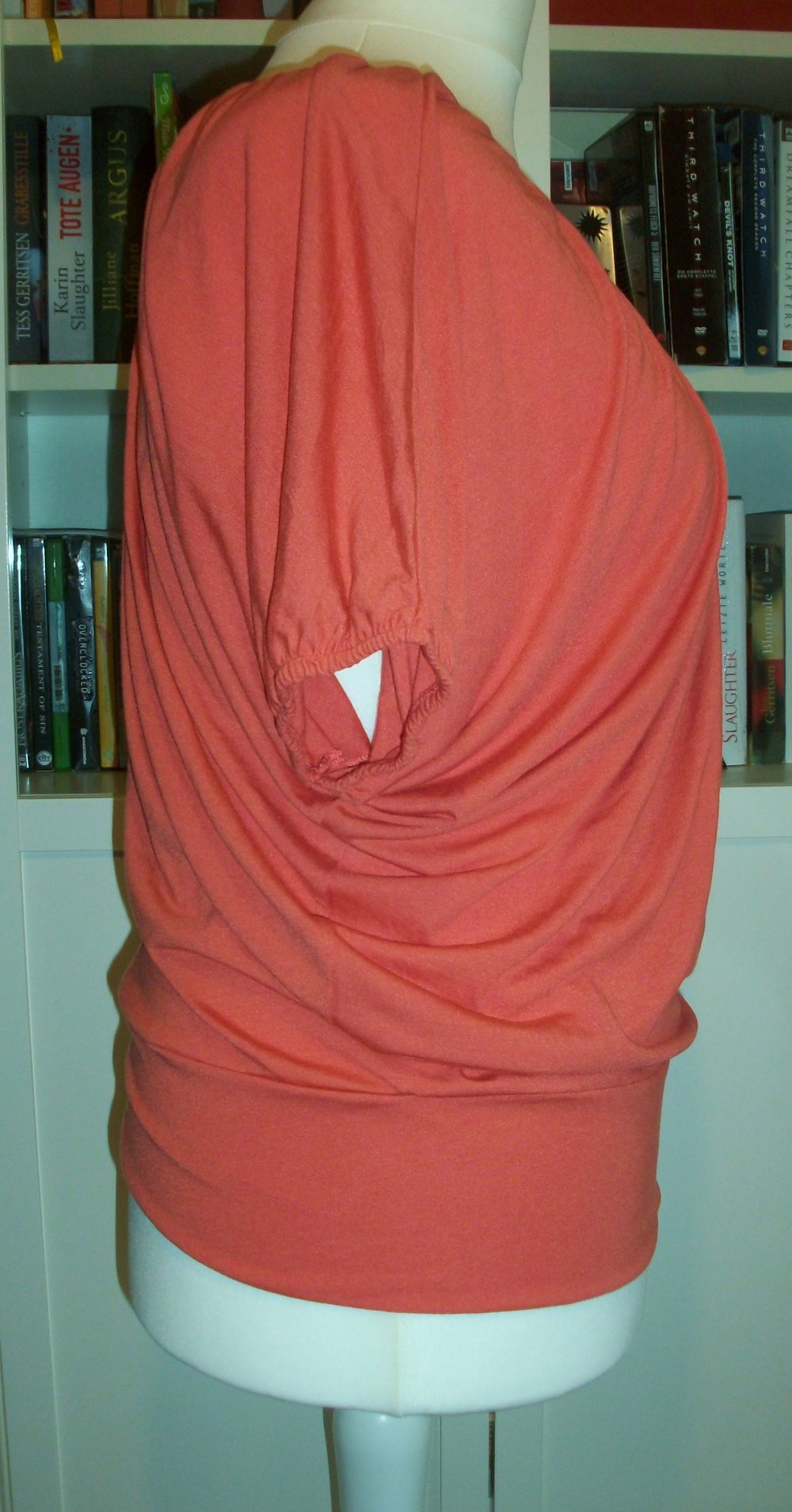 asymmetrisches Shirt in orange von C&A Clockhouse, Gr. 44, unbenutzt, wie neu!