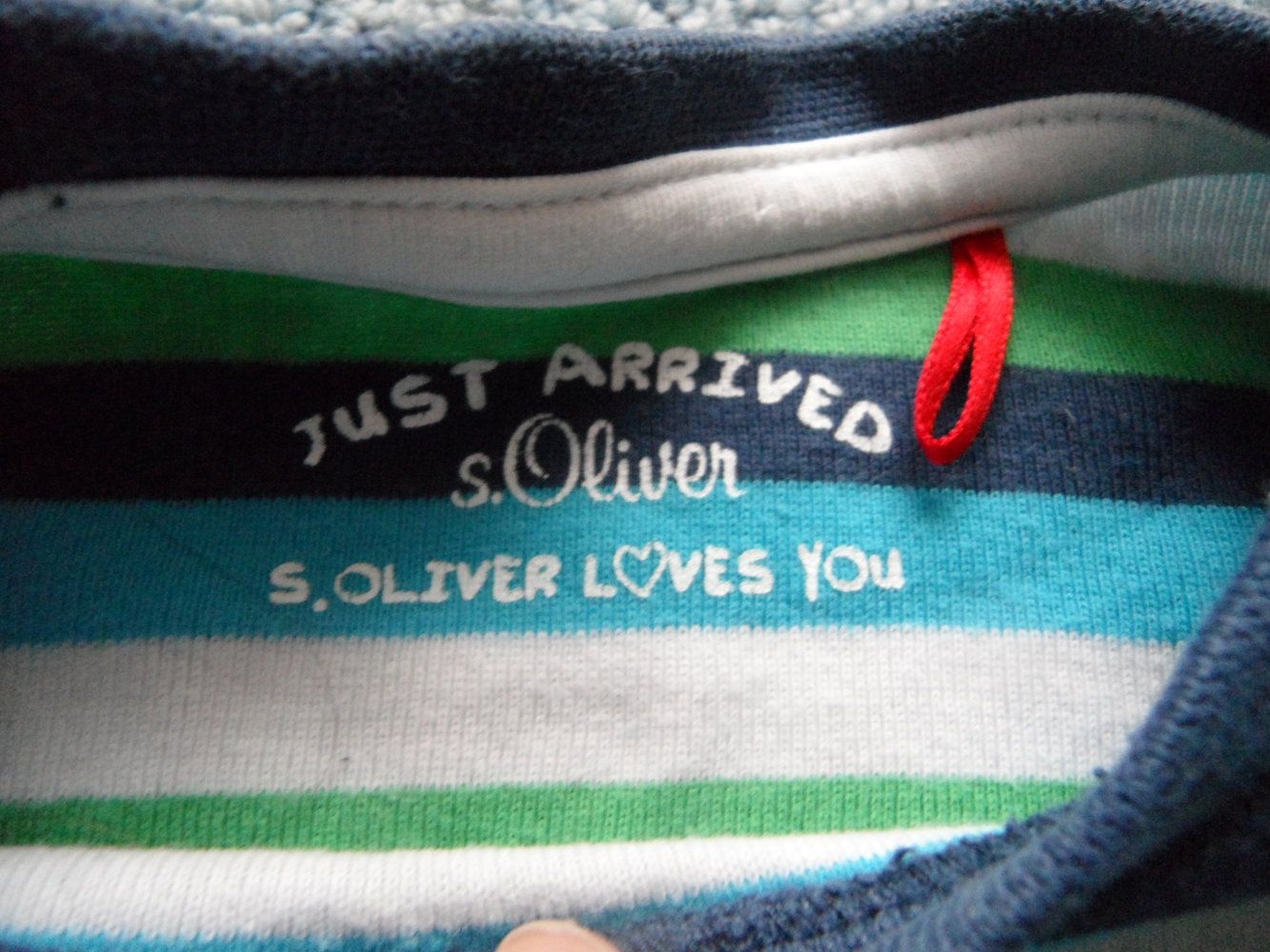 s.Oliver zuckersüßes T-Shirt U-Boot