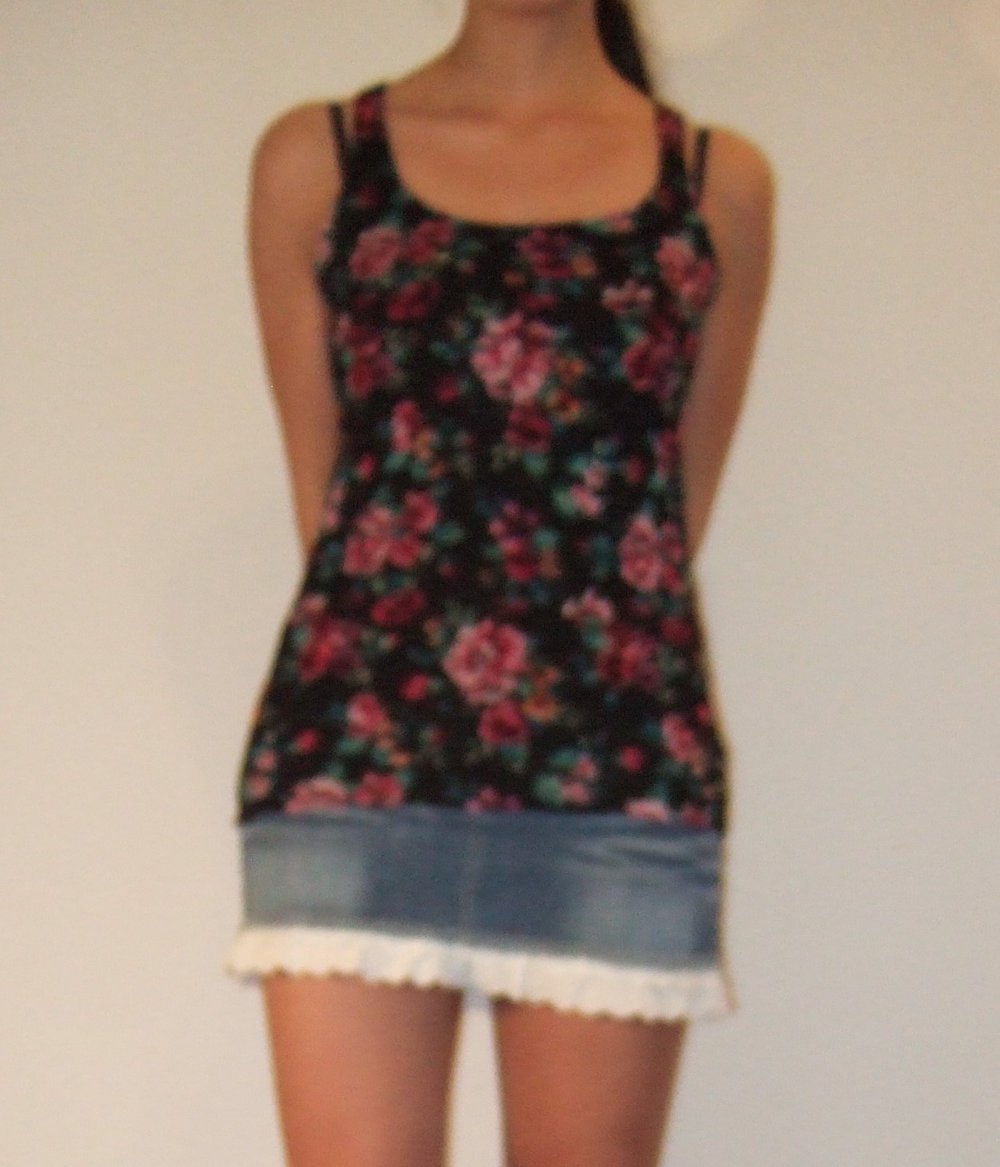 Tanktop mit Blumen