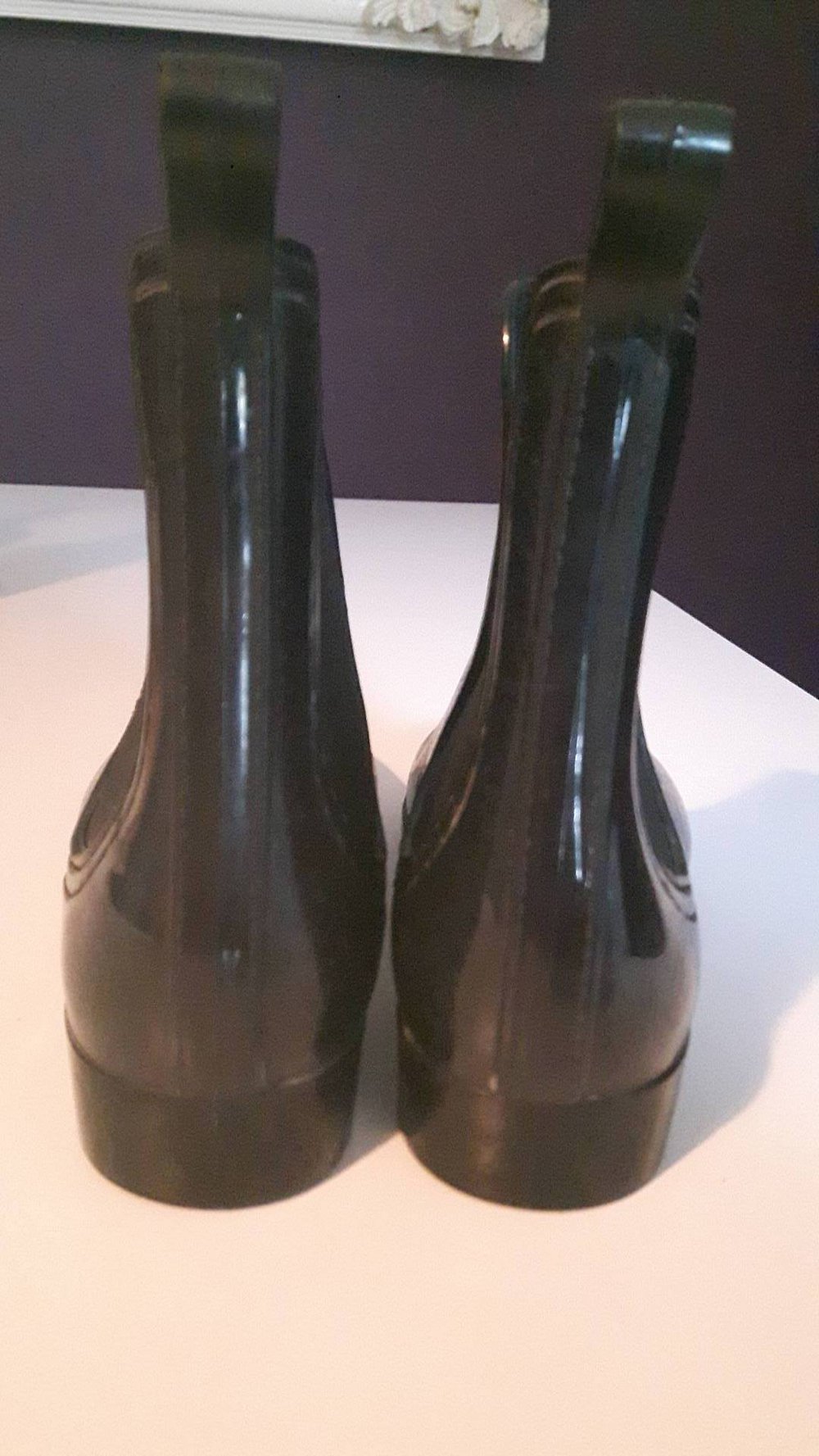 Stiefeletten aus Gummi