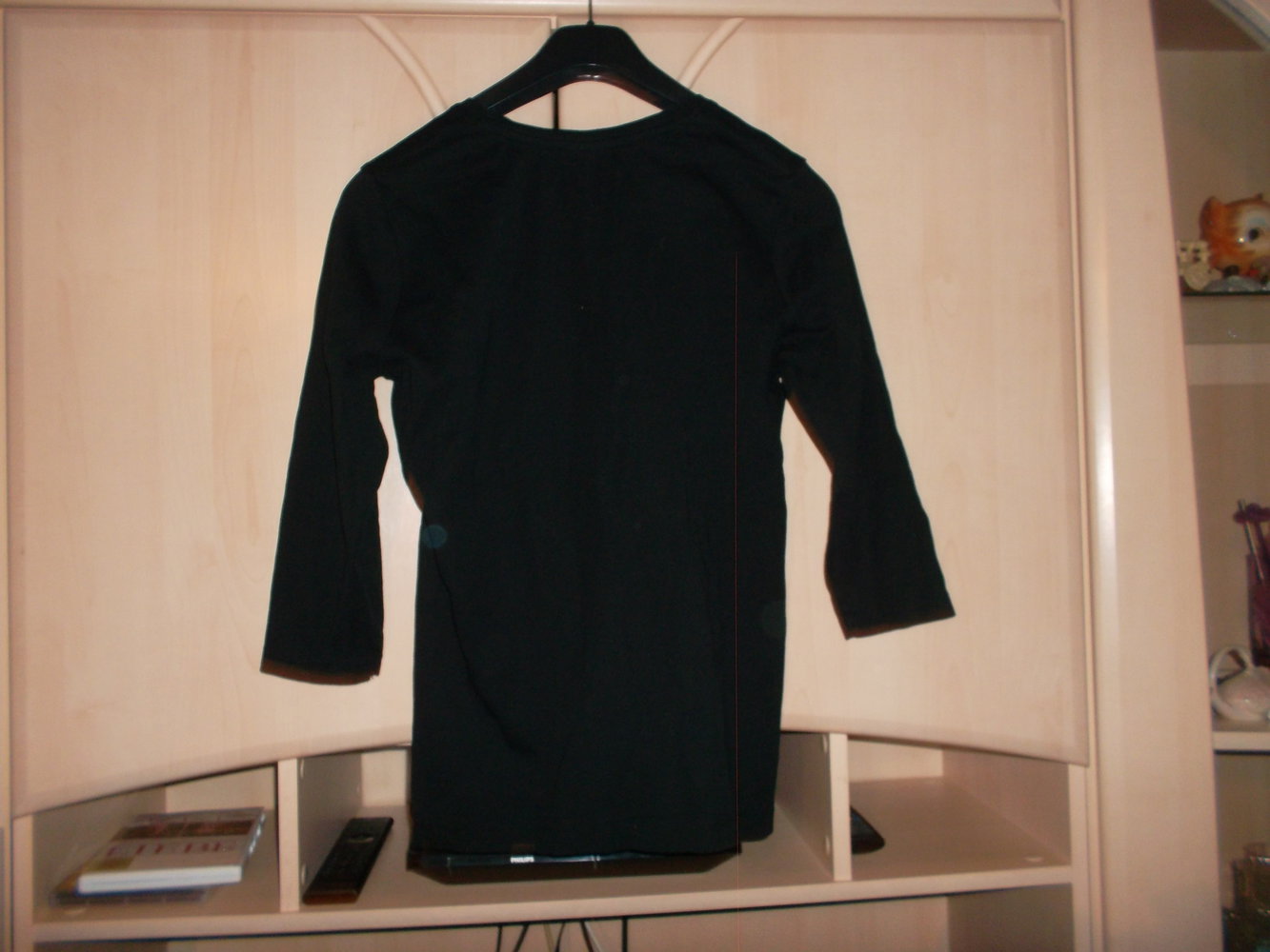 schwarzes sweatshirt,gr. 40/42