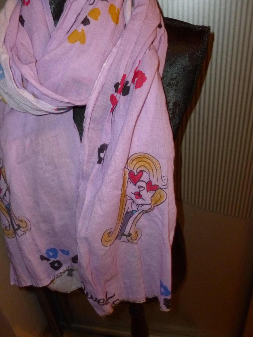 Schal Tuch lila sweet years