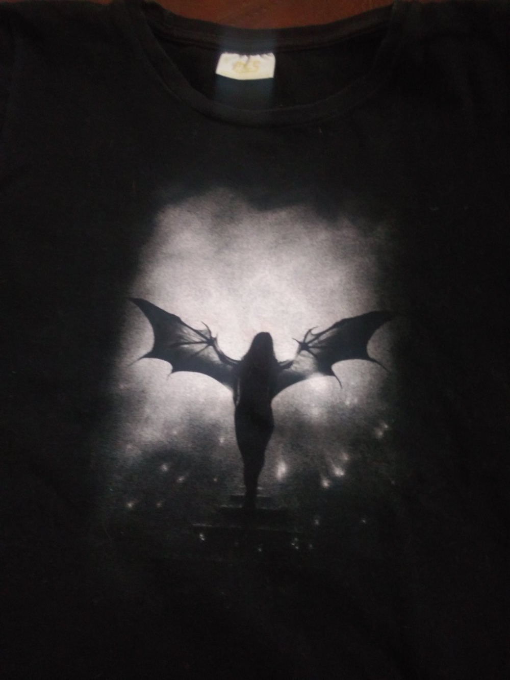 Gothic Girlshirt Vogelfrau