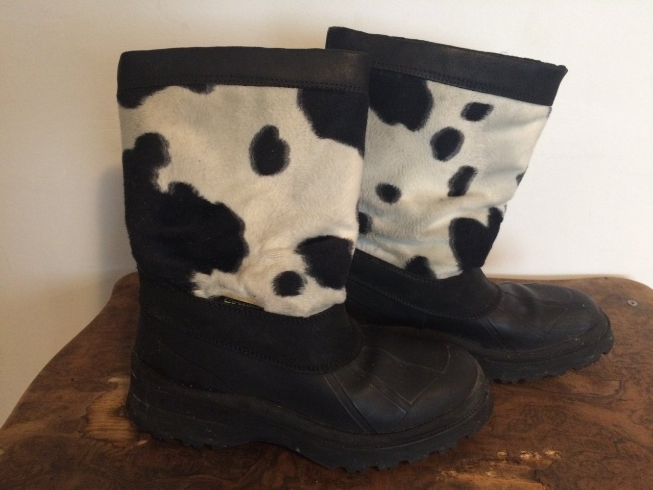 Snowboots Kuhfell Winter Profil warm