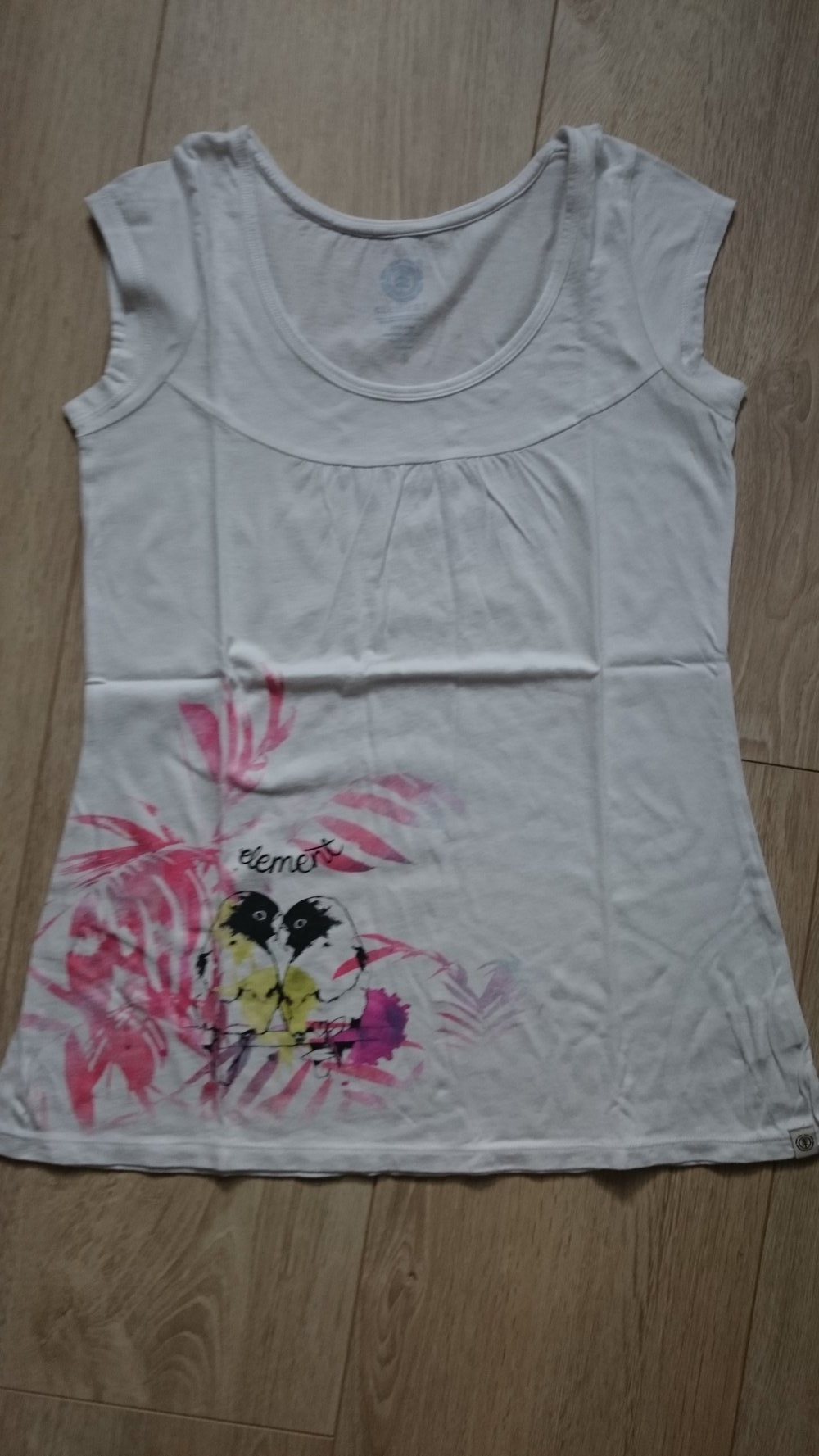T-Shirt mit Vogel-Print