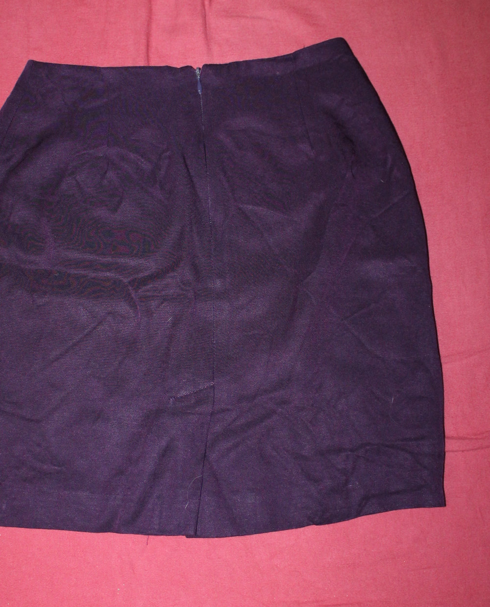 Sexy Bleistiftrock / Businessrock in lila