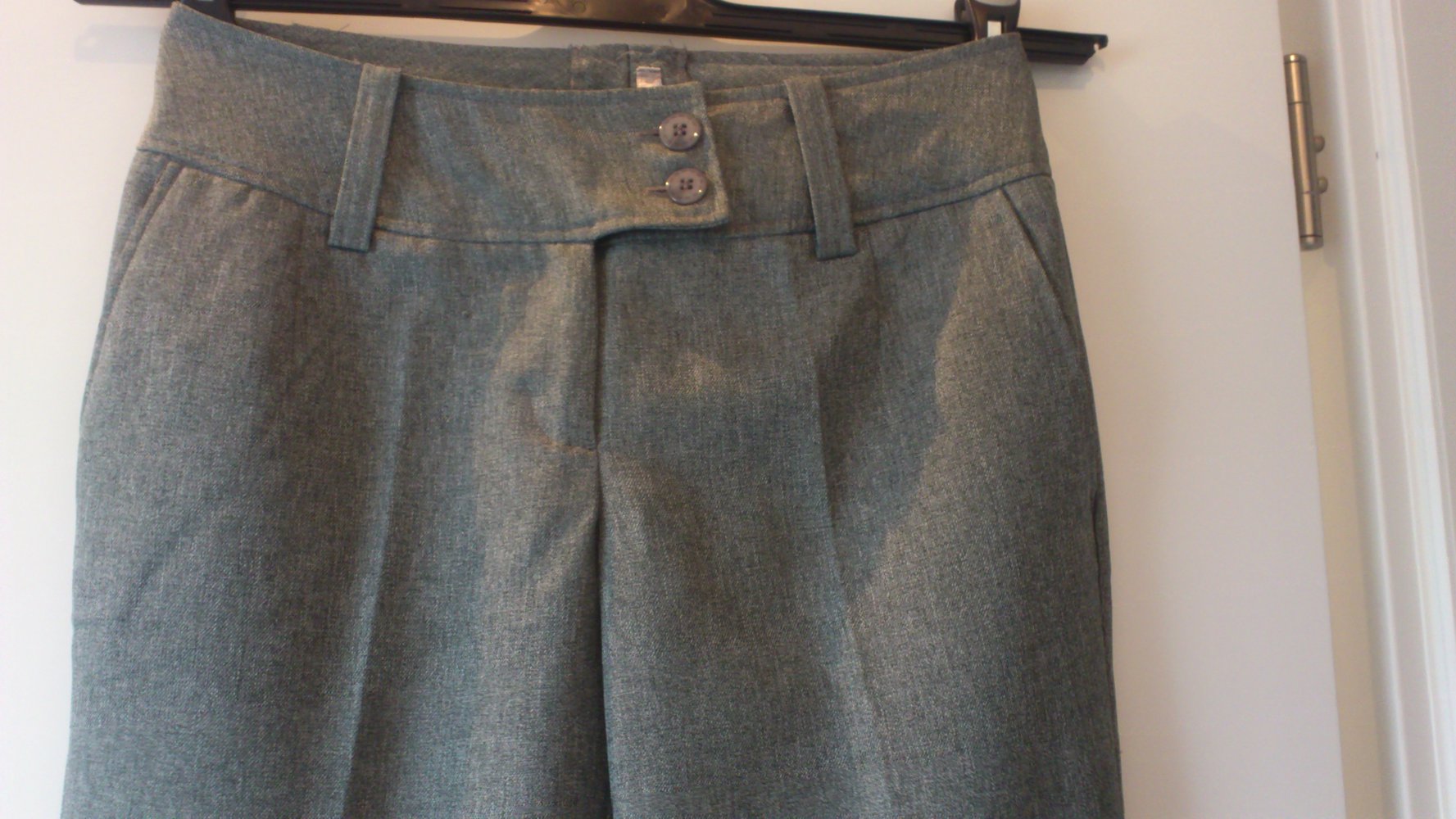 Graue Schlaghose in Größe 36 von Jürgen Michaelsen Büro Buisness schick 