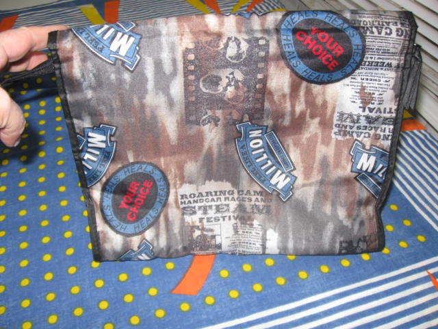 *** Große Nylon Kosmetiktasche ***