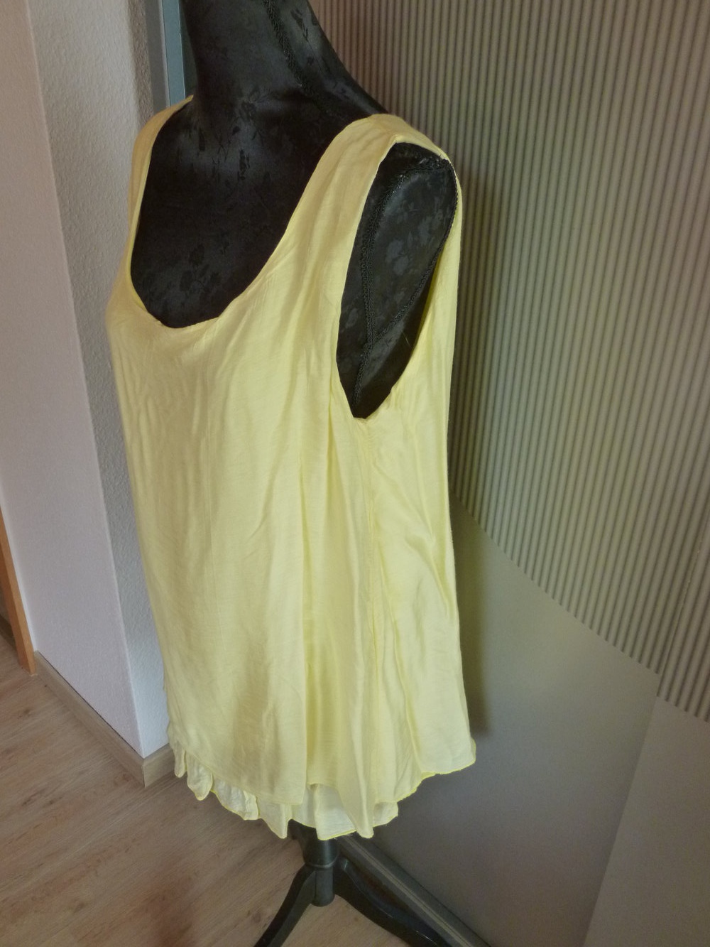 Kleid Shirt gelb Made in Italy