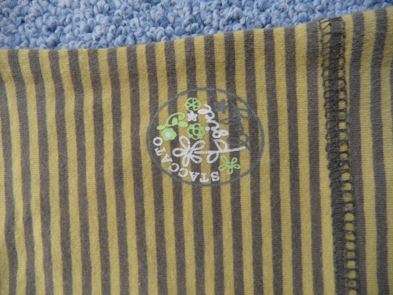 Staccato Ringel-Sweathose Stoffhose Legging