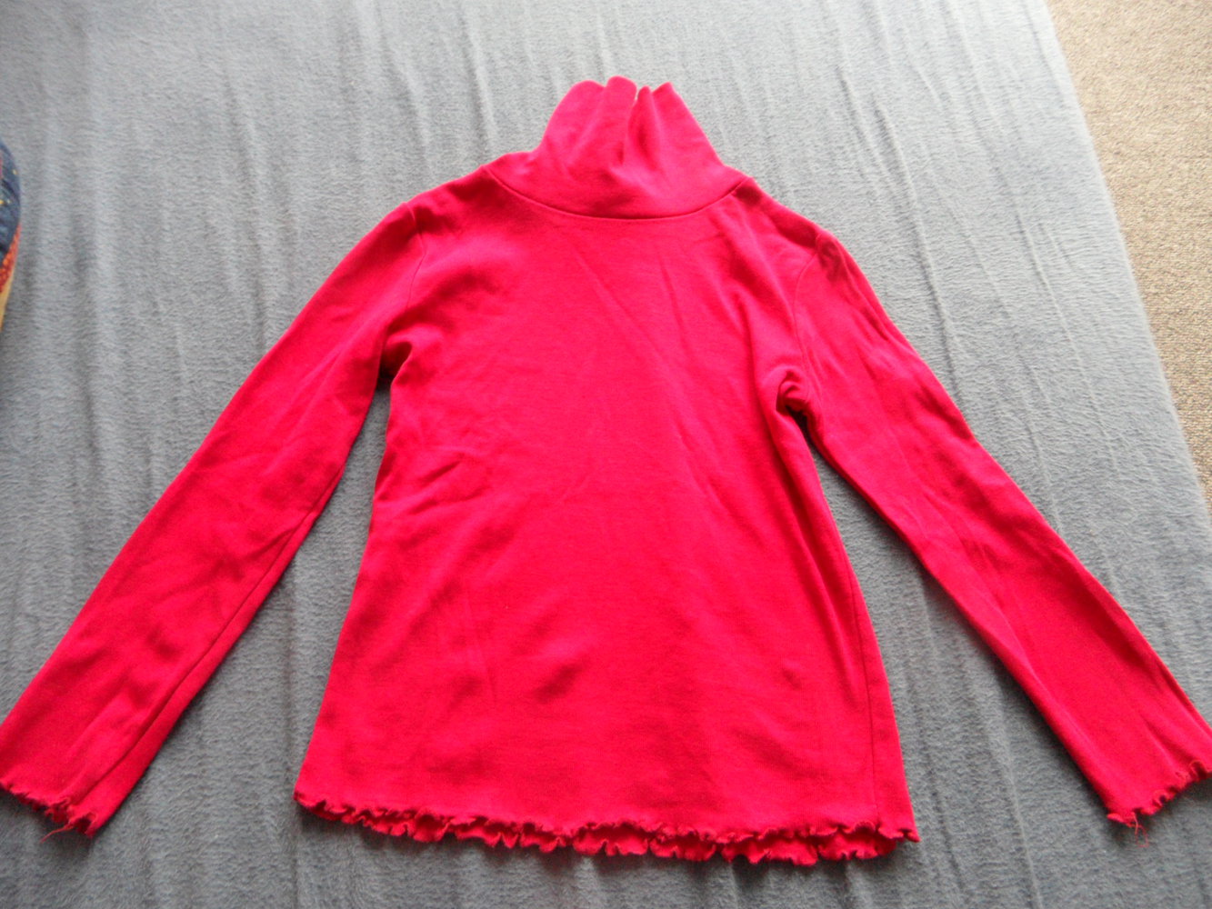 pinker Rolli Rollkragen-Shirt Gr. 110/116