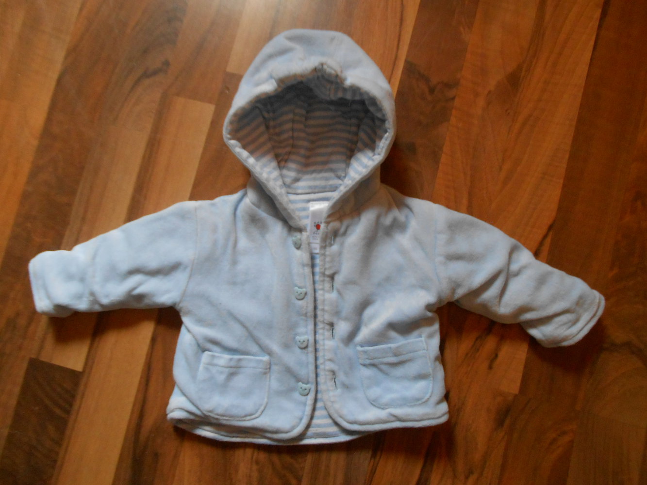 blaue Winterjacke 56 C&A