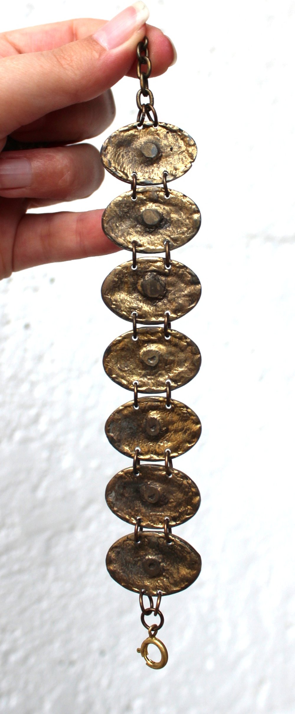 altgoldenes braunes True Vintage Armband