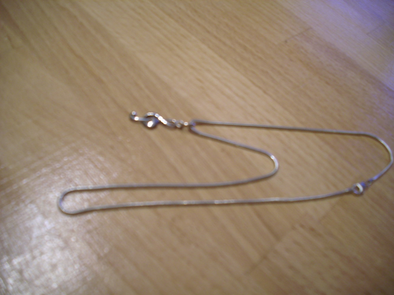 Silberkette mit Notenschlüssel versilbert, Kette mit Anhänger Musical, Motto Schmuck Silber