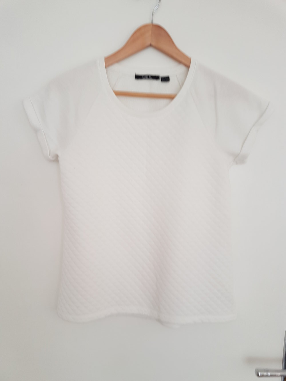 Schönes Sweat Shirt creme weiß von Esmara Größe XS eher S/M