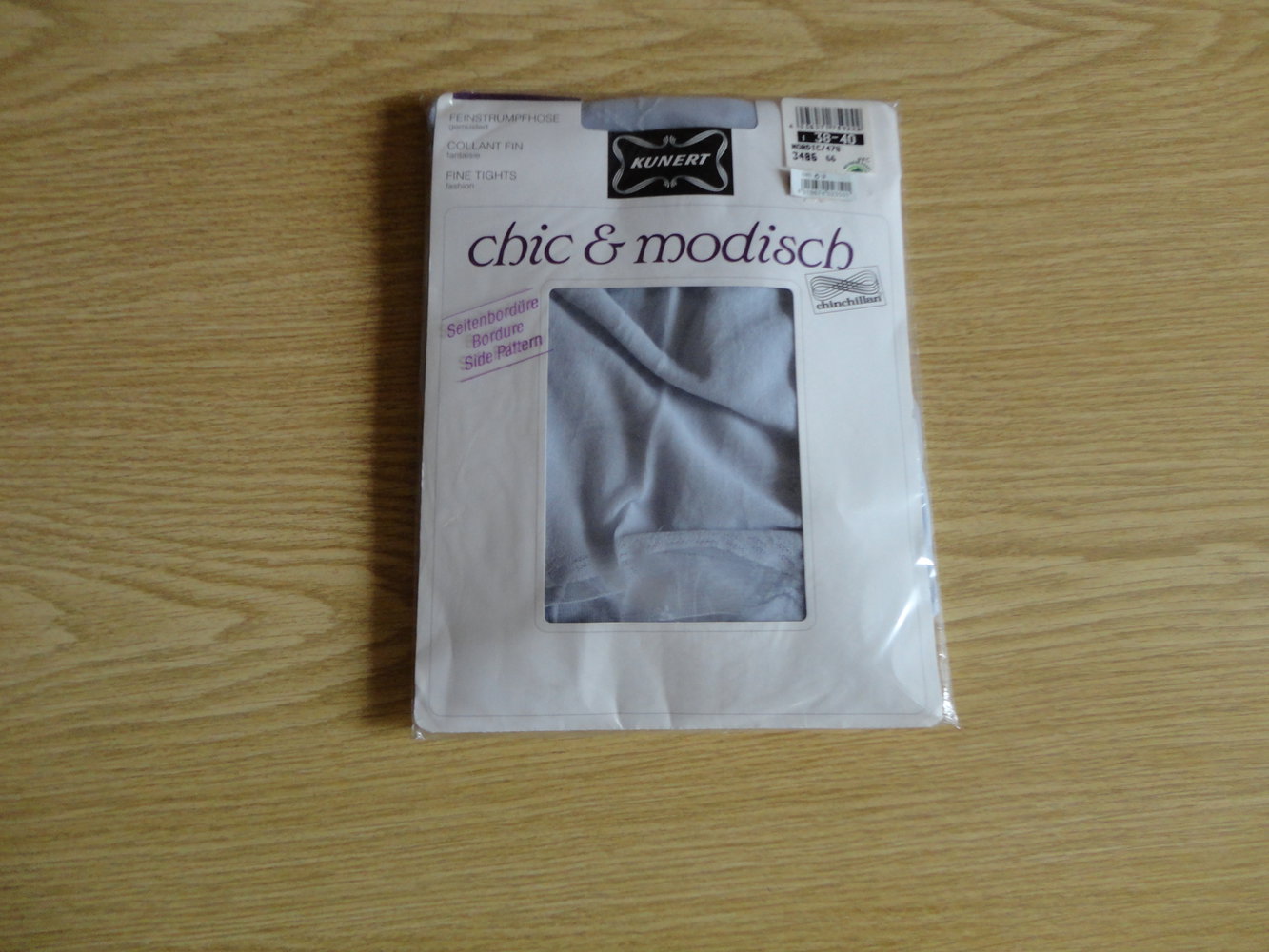 Strumpfhose blau eisblau Damen 38 40