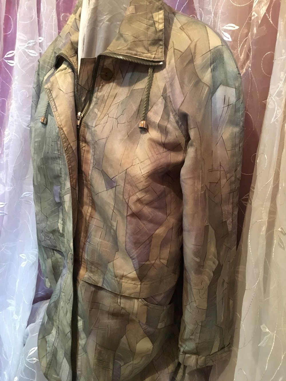 Leichte Jacke in Pastellfarben