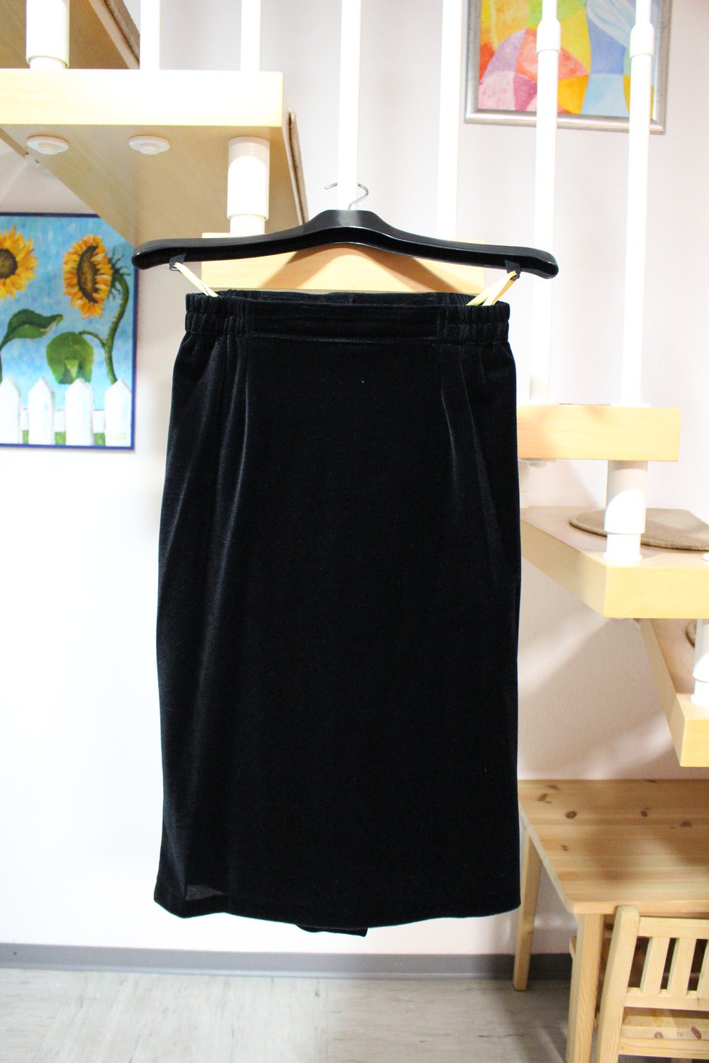 337. Samtrock von Klingel, Gr. 36-38