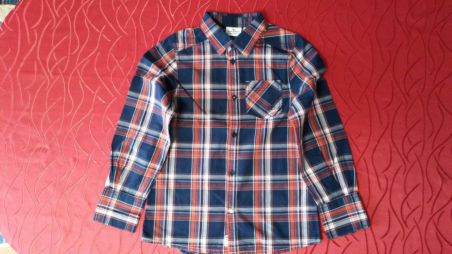 9. Hemd von Tom Tailor,  Gr. 140