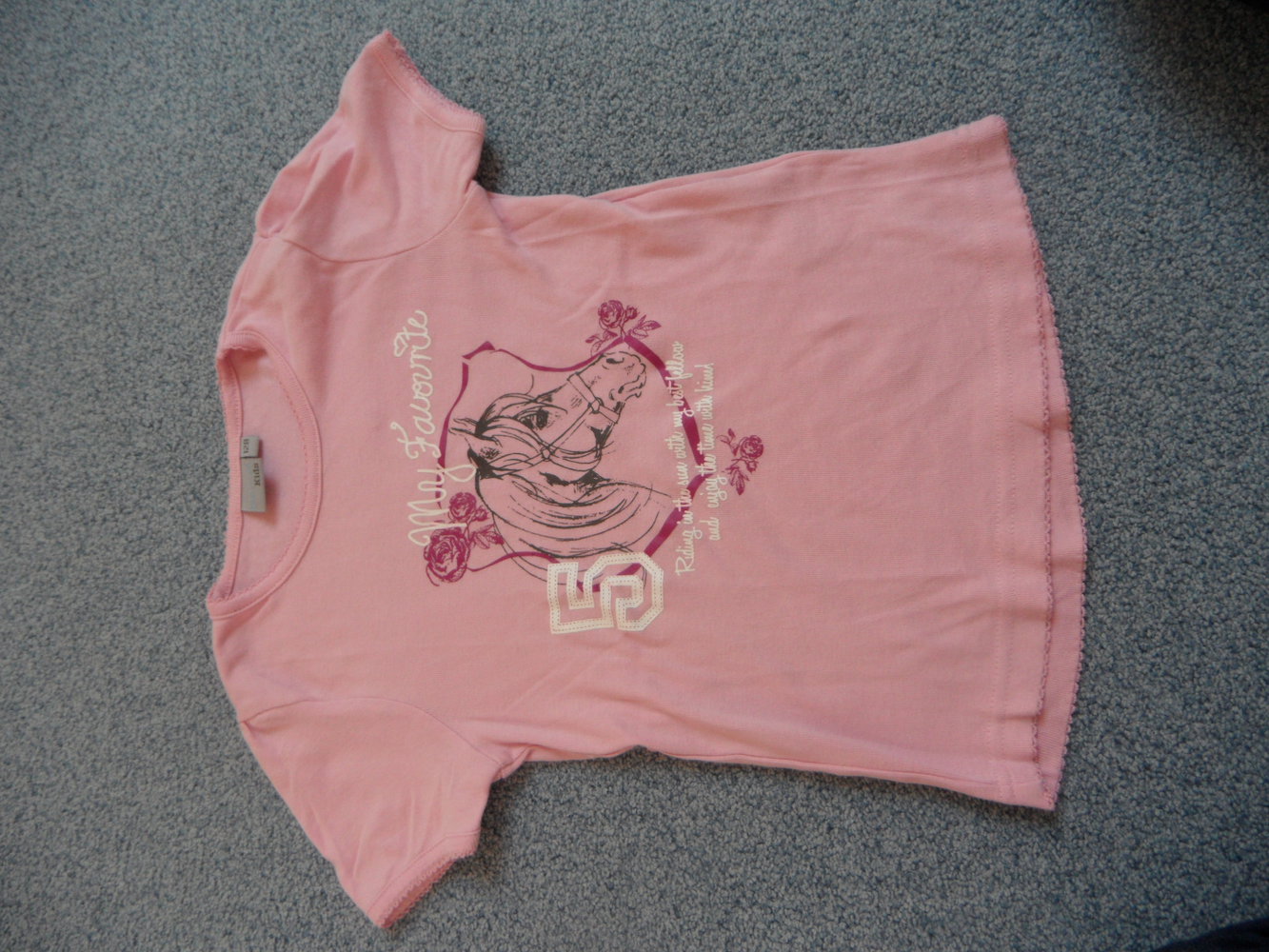 Blue seven T-Shirt Pferd ungetragen mit kleinem Mangel