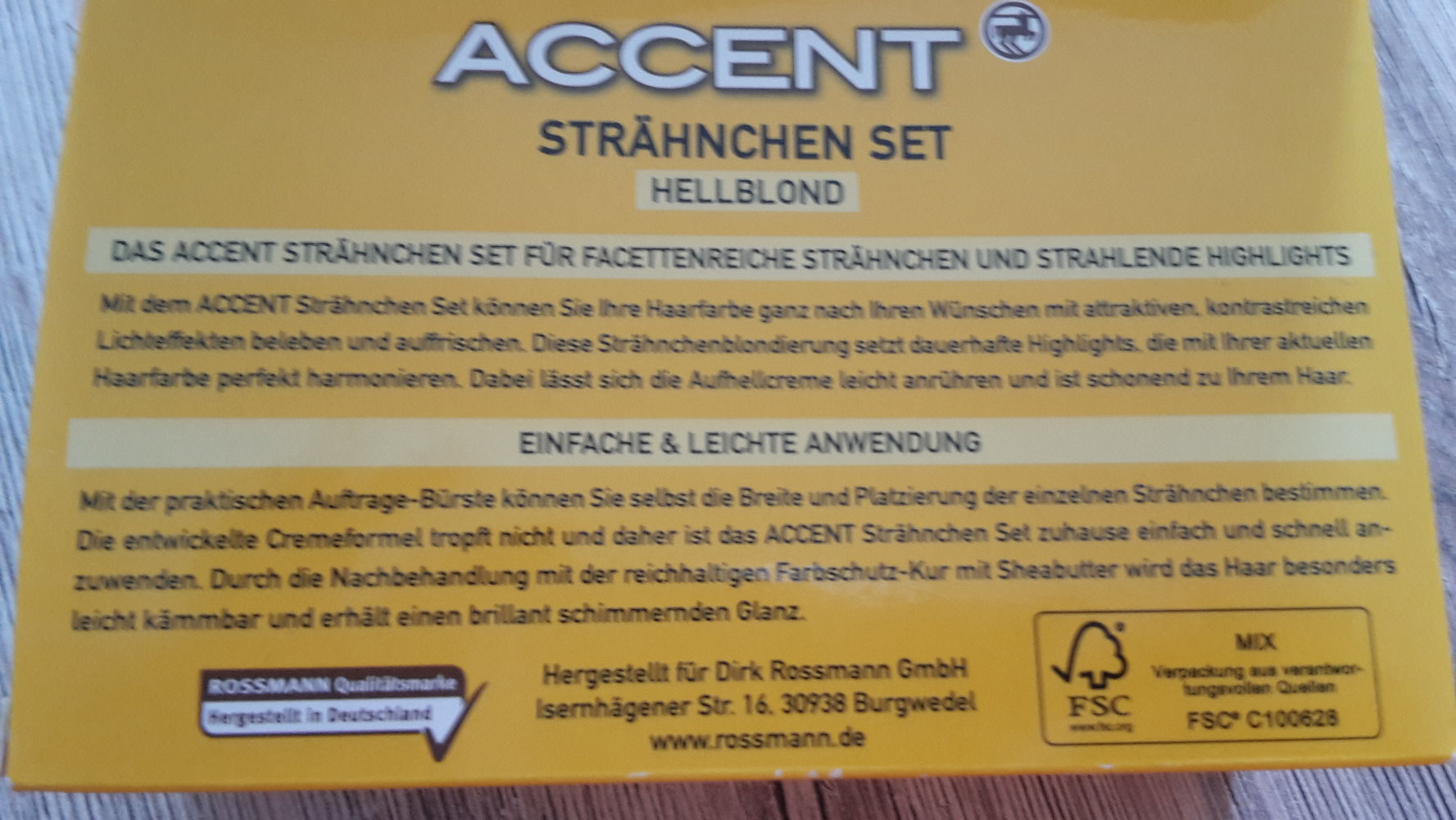 2 Pakungen NEU Stähnchenset blond Sommer friseur haarfarbe