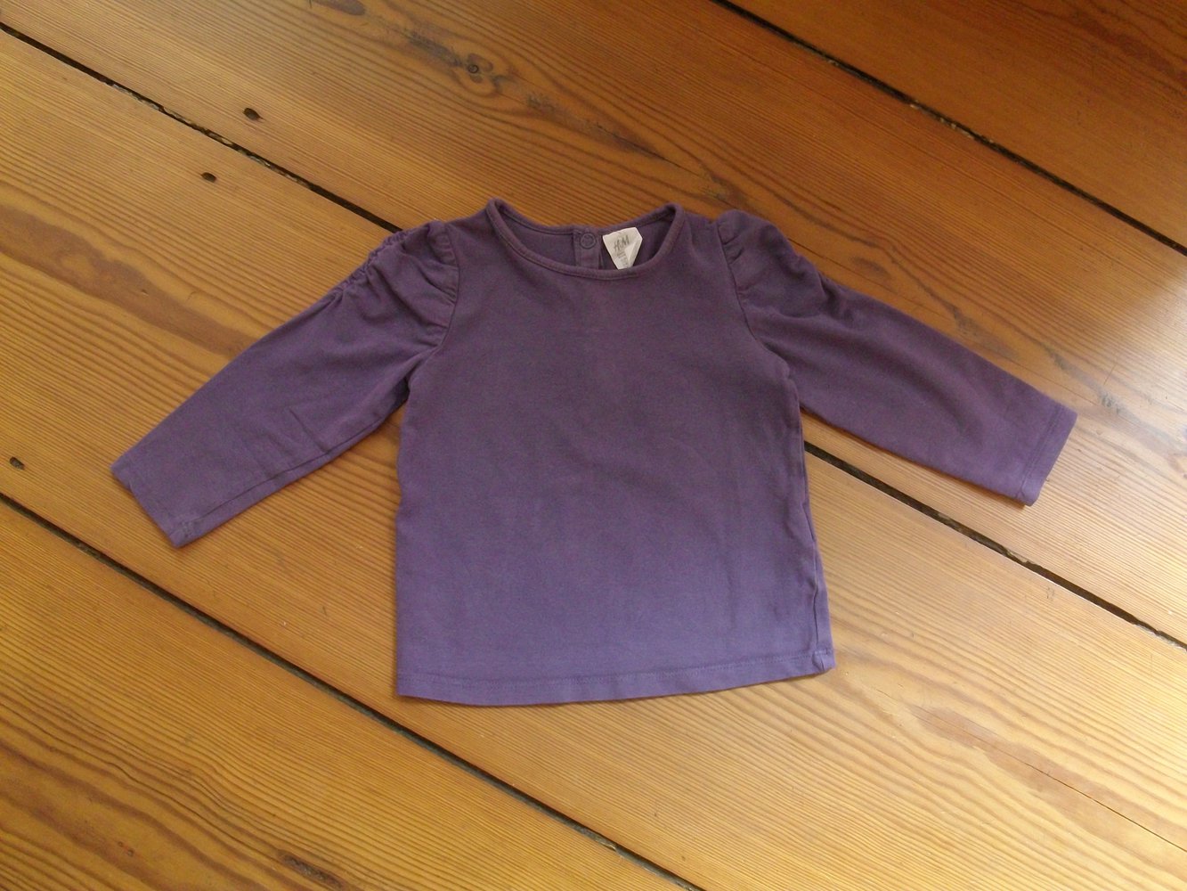 LangarmShirt H&M in Lila Gr. 74 Longsleeve