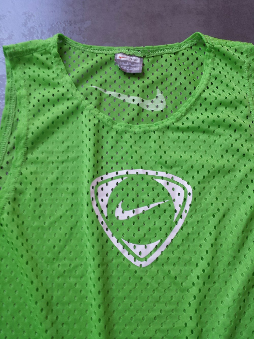 nike sport top überzieher Giftgrün 