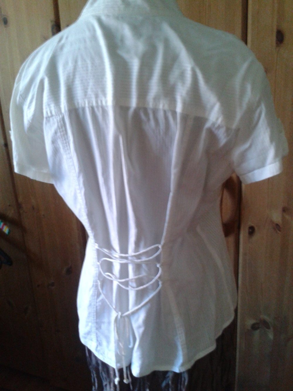 geschnürte Bluse