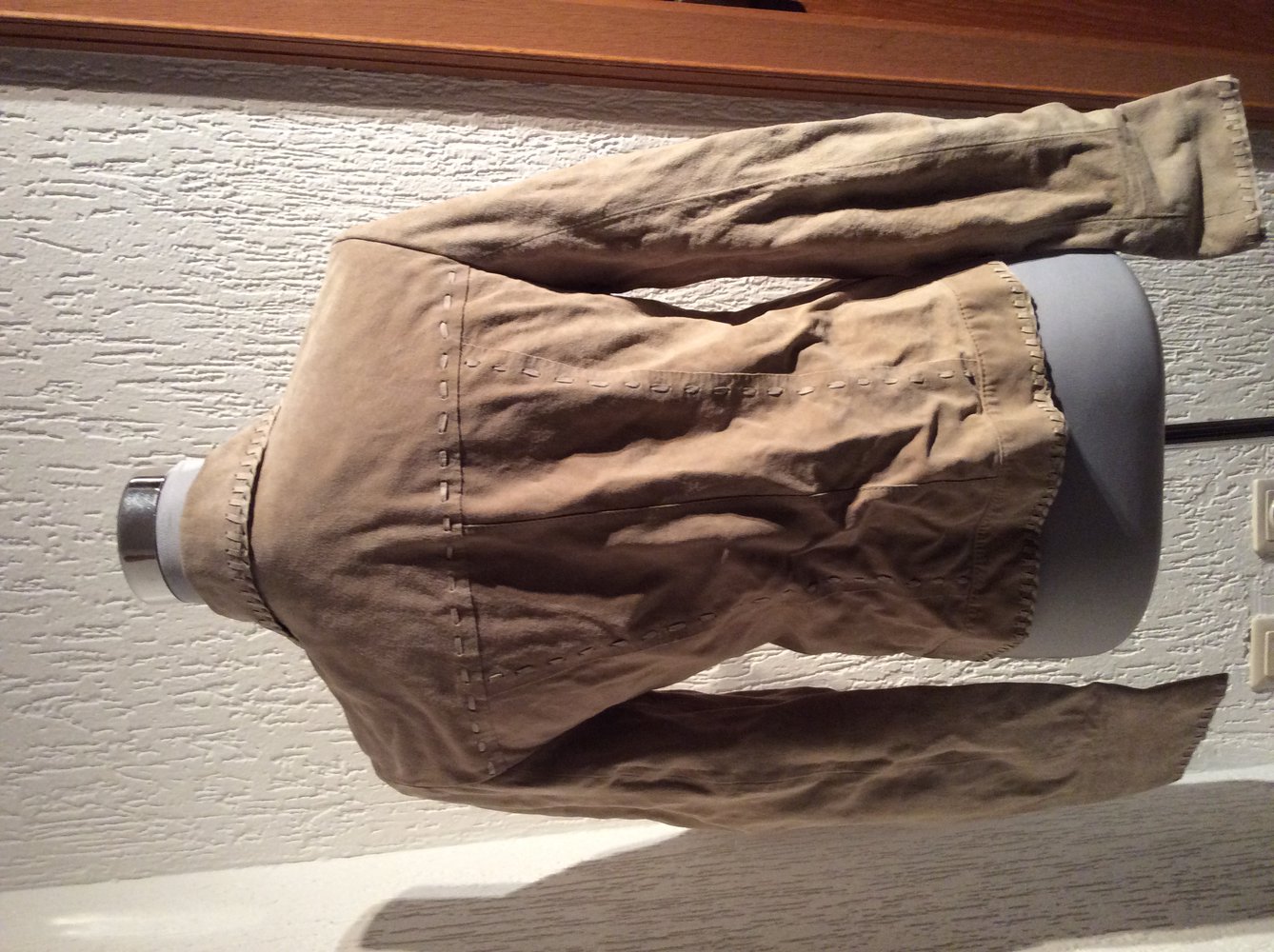 GAUDI Gaudi Lederjacke neu zum schnüren nude hellbraun Größe 36