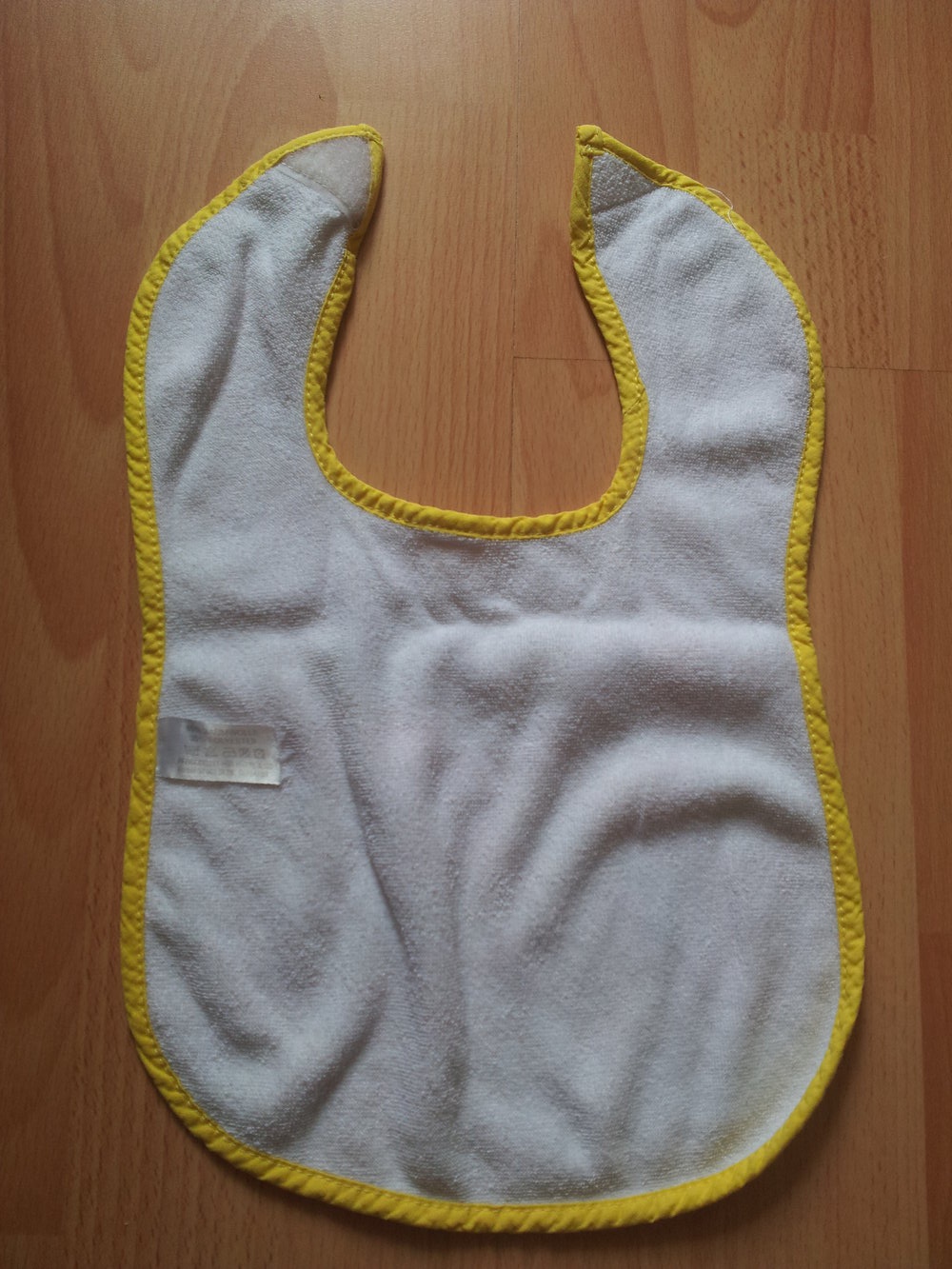 Lätzchen Löwe weiß gelb orange Klettverschluss NEU 