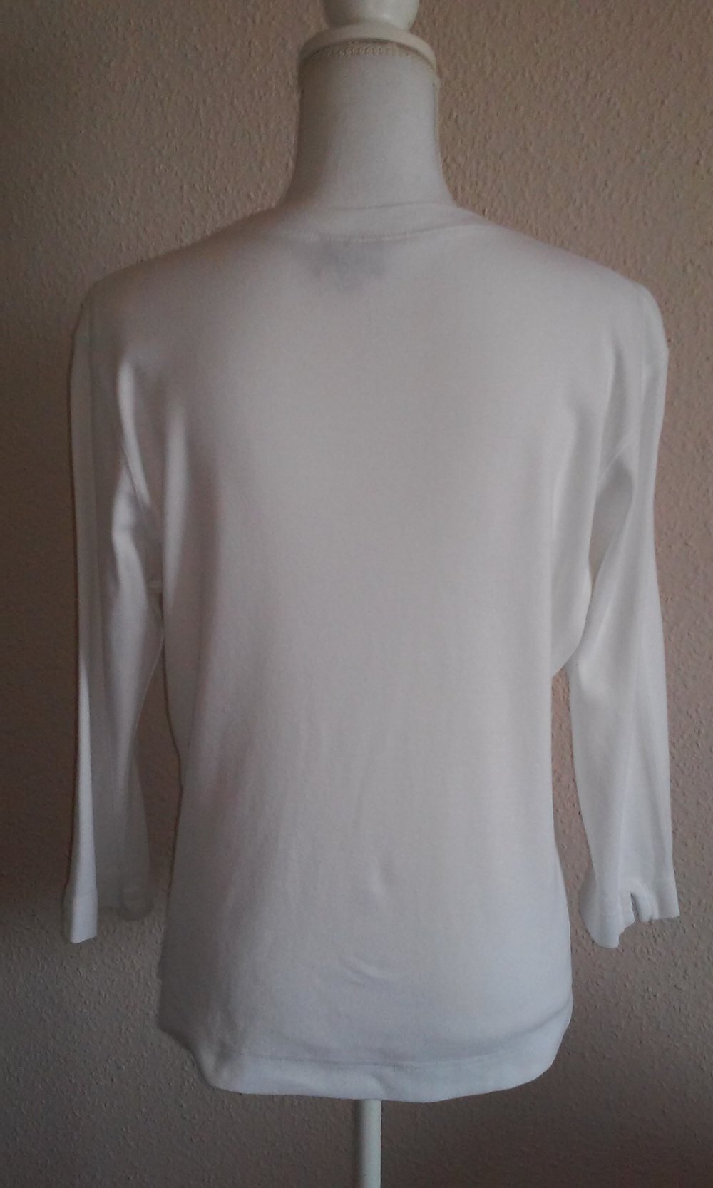 Sweatshirt Langarm Shirt Rundhals Pulli Freizeit/Sport/Unterzieher Basic-Oberteil 