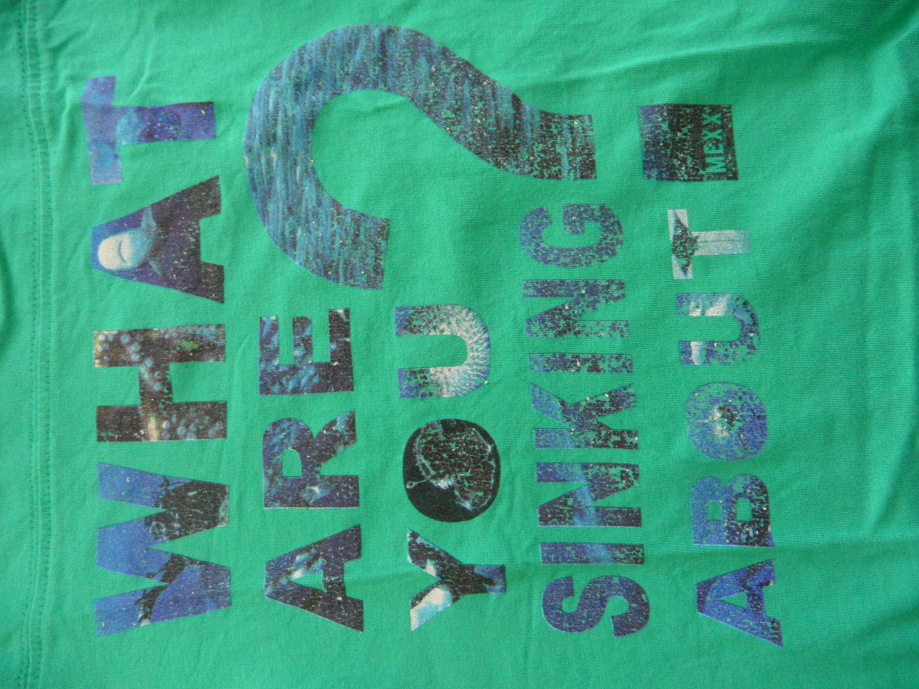 Mexx tolles Langarmshirt mit Spruch Gr. 98/104 passt ab 92