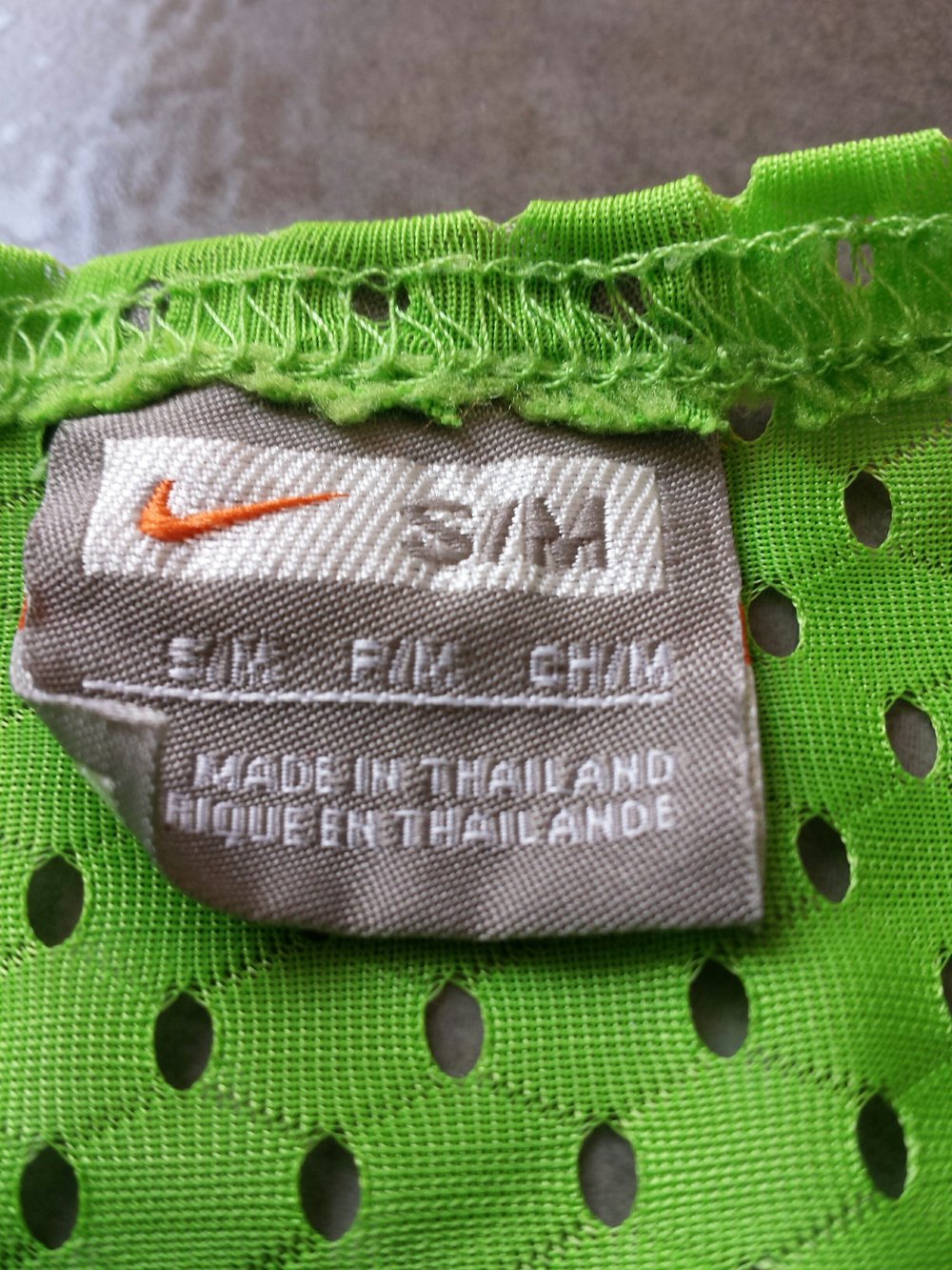 nike sport top überzieher Giftgrün 