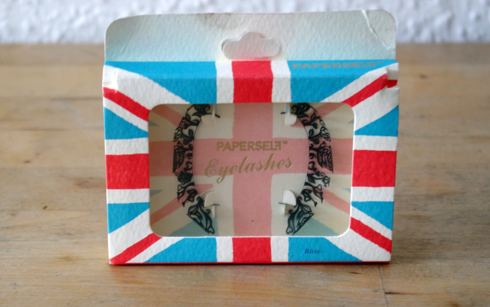 Paperself Eyelashes kunstliche Wimpern Rose floral 