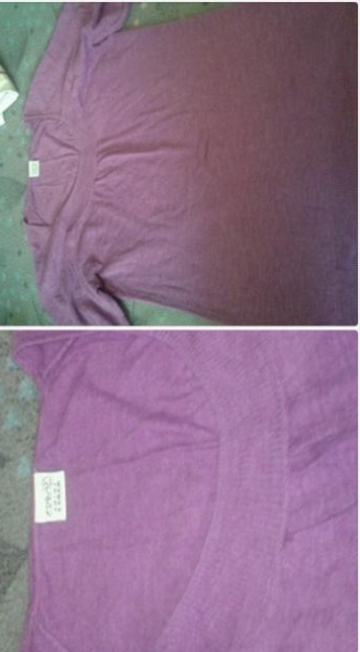 Lila Oberteil aus wolle oversize esprit