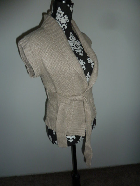 Überzieher / Strick Weste, Größe 34 / 36 - von H&M L.O.G.G.