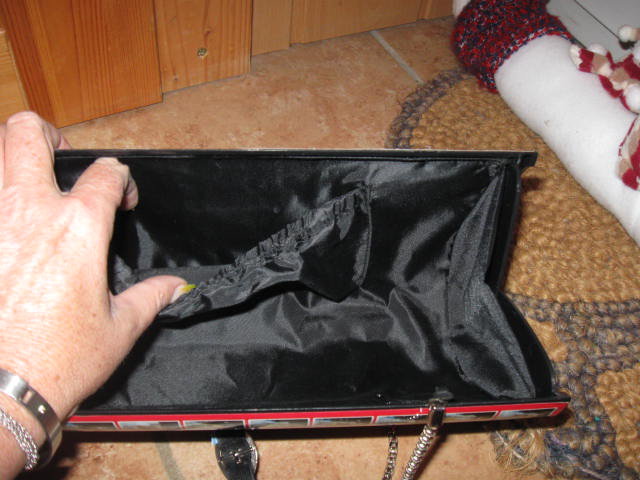 *** Ansehen ~ Clutch ~ Fotodruck ***