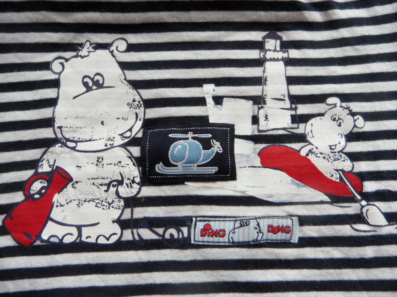 neues Langarmshirt von DingDong maritim 86/92