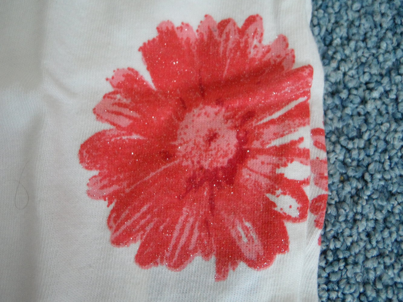 Zaspel süßes Top Gr. 98 glitzerig